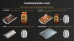 Churrasqueira a Gás e Carvão (Híbrida) com 2 Queimadores e Tampa com visor - Linha Prestige - Imagem 2